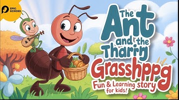 The Ant and Grasshopper Fun and Learning Story