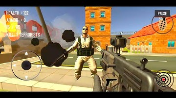 Counter Attack Terrorist City #7 LEVEL 17-18 - Android iOS Gameplay