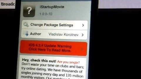 (Cydia Tweak) Play A Video While Waiting For Your Respring With iStartupMovie