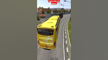#shorts | JB3+ Scania K360  Bus Mod for Bussid | chasing bus | Android game | 3D Game | Bussid mod
