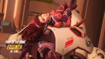 D.Va Oasis Overwatch POTG Quad Kill