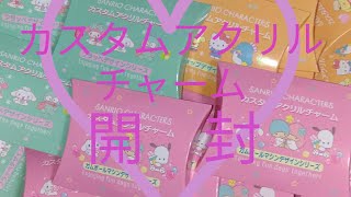 【サンリオ】カスタムアクリルチャーム♥️ドキドキ開封♥️30コ♥️