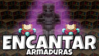 COMO ENCANTAR tus ARMADURAS || Guía de Minecraft screenshot 5