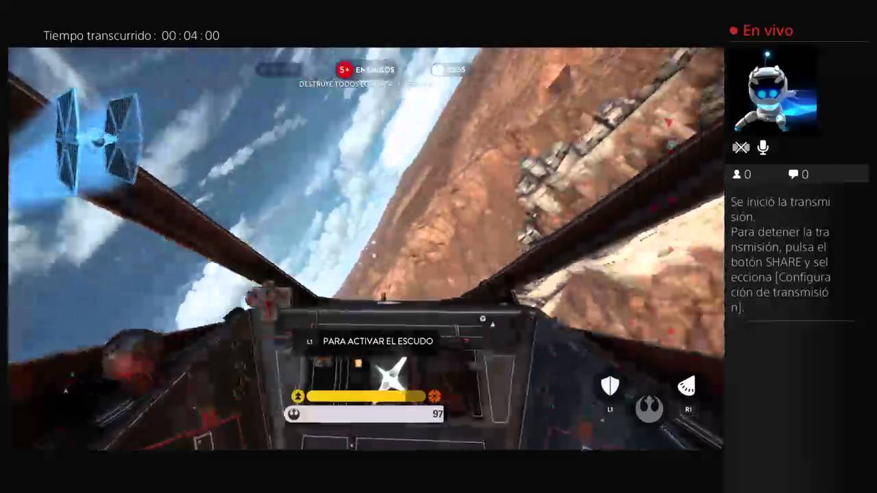 Mata a las naves del  imperio