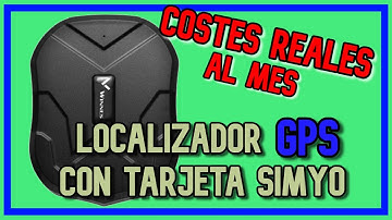 🛰LOCALIZADOR GPS con tarjeta prepago | COSTES REALES al mes💲