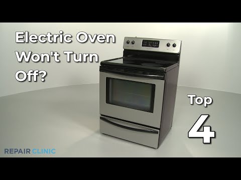 Electric Oven Won't Turn Off? Electric Oven Troubleshooting