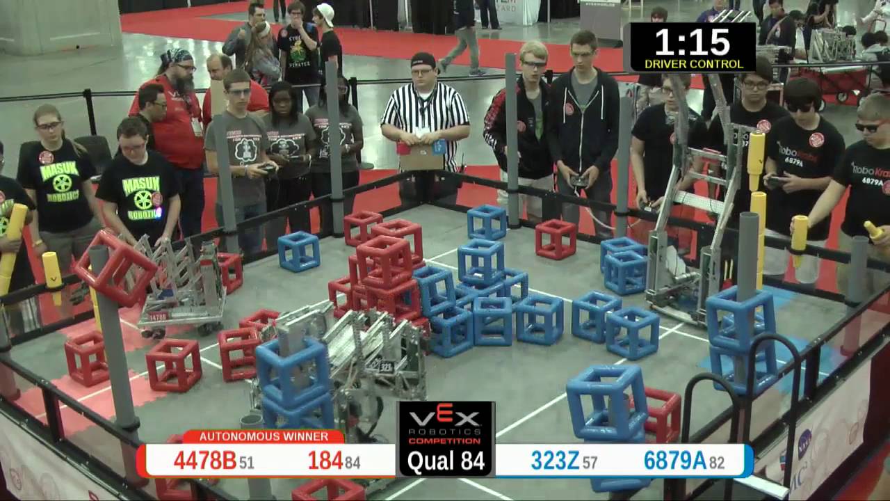 2015 VRC Sci Q84 - 4478B 184 vs 323Z 6879A - 35 to 60 - VEX Worlds 2015 - Science Division