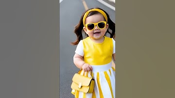 Baby Girl latest Fashion Dresses Outfits ll Kids Fashion Show #baby #babyfashion  #shorts #rampwalk