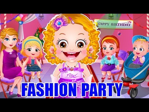 Baby Hazel Fashion Party Game Movie | Fun Game Videos By Baby Hazel Games