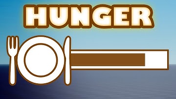 Roblox studio tutorial : How to make a hunger system