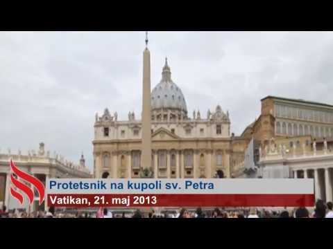 Video: Vzorové Pásy Nahé Pred Bazilikou Sv. Petra