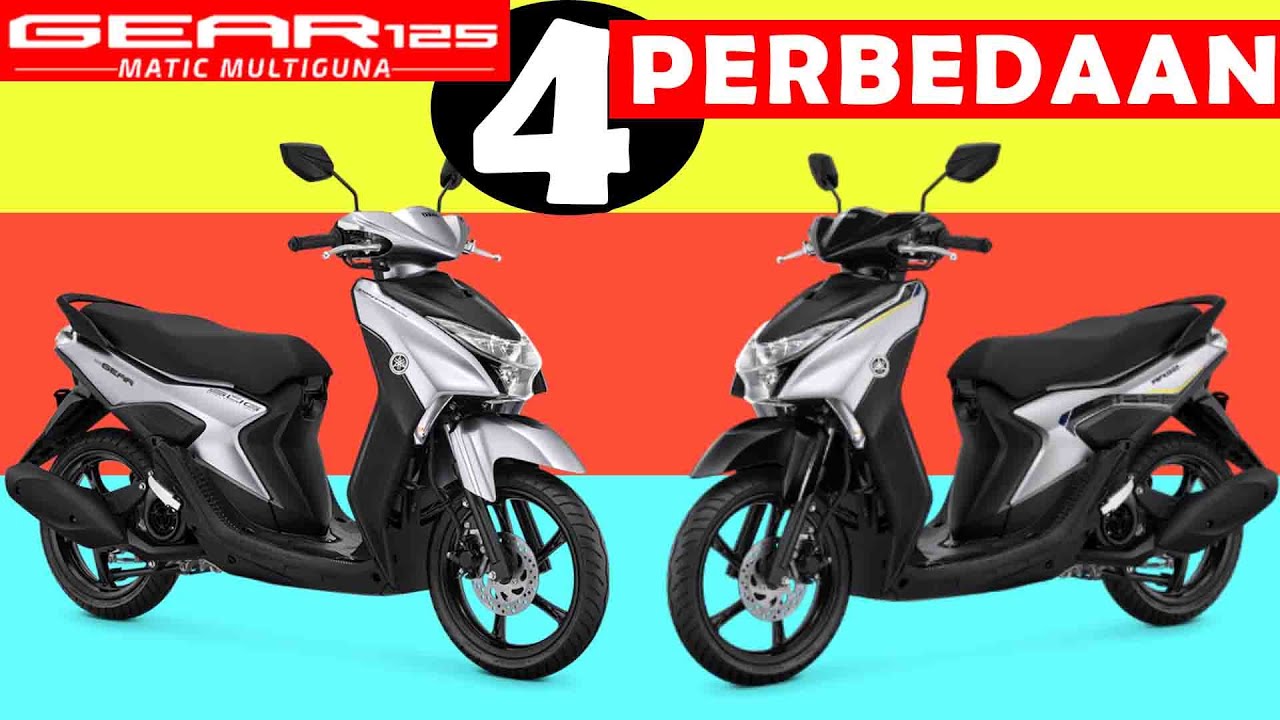 Sebelum Menyesal Beli 4 Perbedaan Yamaha Gear 125 Terbaru Tipe S Dan Standar Youtube