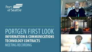 PortGen First Look: Information & Communications Technology Contracts | Meeting Recording