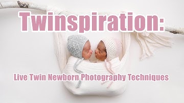 Twinspiration: Live Twin Newborn Photography Techniques #twins #newborn #photography #anabrandt