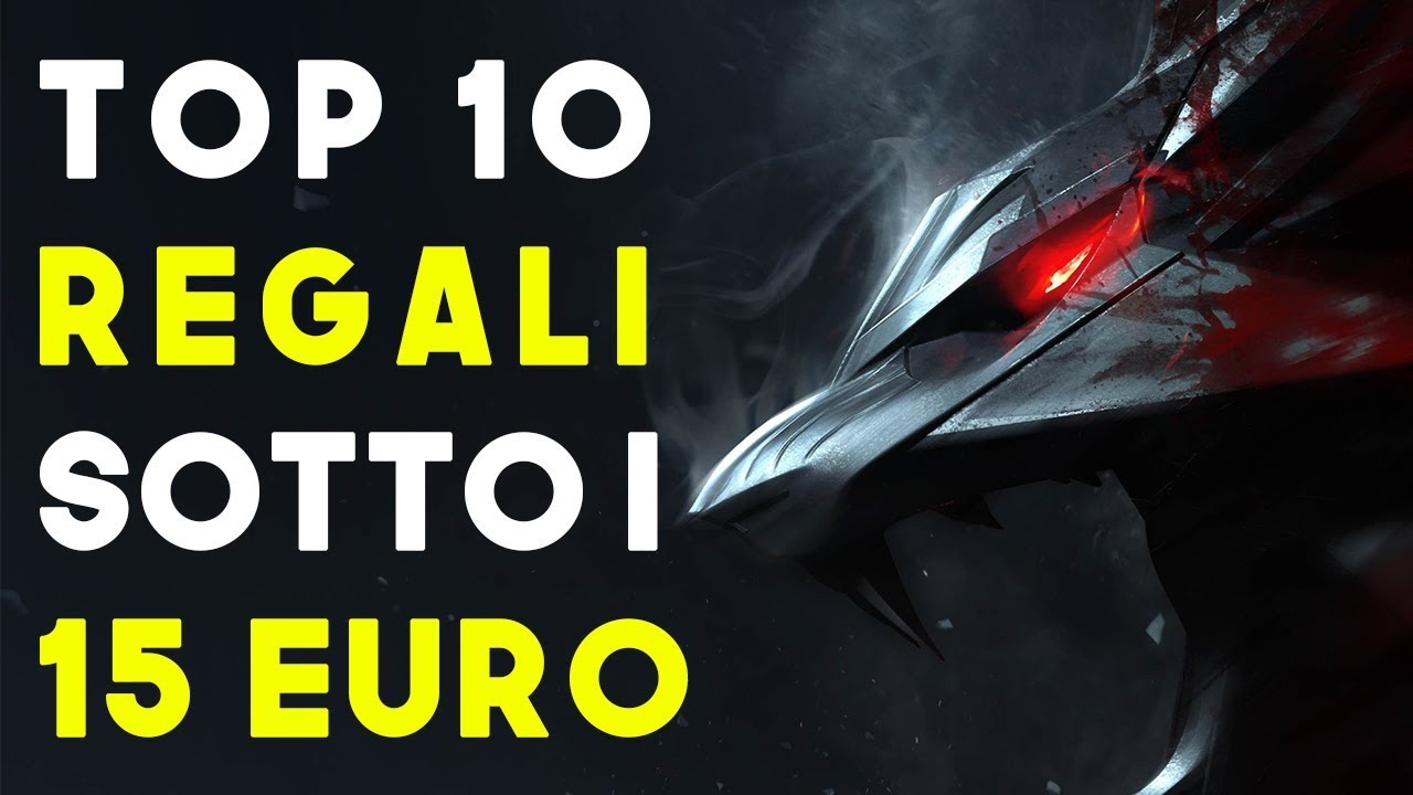 Top 10 Regali Di Natale.Top 10 Regali Di Natale Sotto I 15 Idee Regalo Per Chi Ama I Videogiochi Youtube