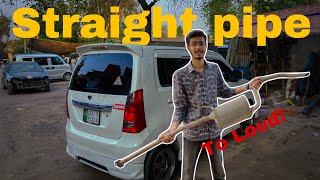 Finally Wagon R |Straight Pipe| EXHAUST🔥| Vlog 2