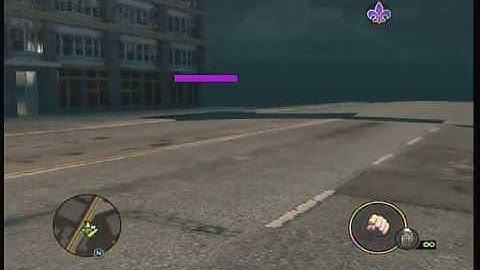 Saints Row: The Third Invisible Glitch