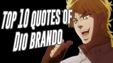 What is DIO's most iconic line