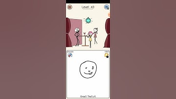 Draw Puzzle: Sketch It || Level 43 Draw Goatee Completed Gameplay Shorts