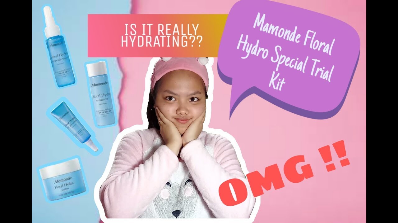 Mamonde Floral Hydro Special Trial Kit !! NEW SKN CARE PRODUCT