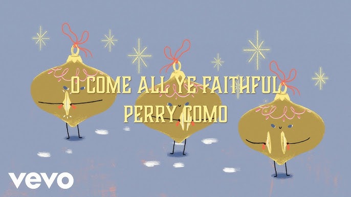 Perry Como - O Holy Night (Remastered): Canción con letra