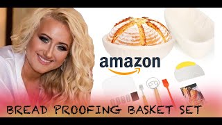 Famous Unboxing Amazon | 9 & 10 Inch Banneton Bread Proofing Basket Set 🥖 Sourdough Baking Kit Wealth
