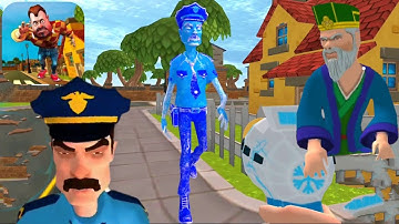 Dark Riddle NEW UPDATE 3.3.9 - NEW FROZEN POLICE MAN Full Gameplay Walkthrough Part #4 (iOS/Android)
