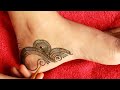 Easy bridal arabic feet mehndi design by 9t9 artsdulhan foot mehndi designsmehndi for beginners