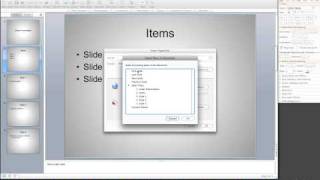 How to add a hyperlink in Powerpoint 08 for Mac