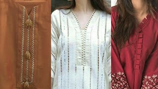 Beautiful Neck Designs || Pakistani Branded Dresses Neck Designs screenshot 2