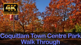 City walk, Town Center Park walkthrough, Coquitlam, Canada