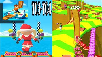 Shortcut Run : GameplayWalkthrough All Level 703-704