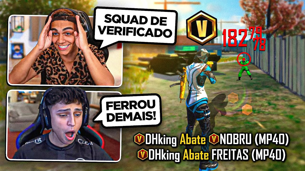 Nobru perdeu o verificado no Free Fire; Entenda o motivo