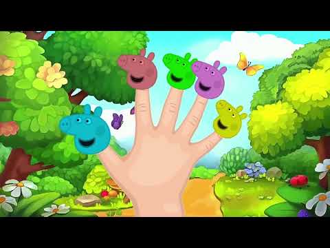 PEPPA PIG FINGER FAMILY 3D