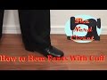 How to Hem Pants With Cuff