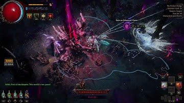 Path of Exile 3.27 new beginning Act 7 part 1 DeadEye Tornado Shot