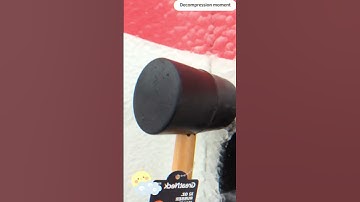 The car was covered in thick ice, and every moment was a catharsis of stress #decompression