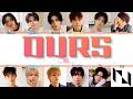 [LYRICS/歌詞] INI - OURS