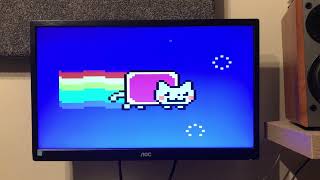 Nyan cat demo running on RC2014 with work-in-progress TMS9918A emulator