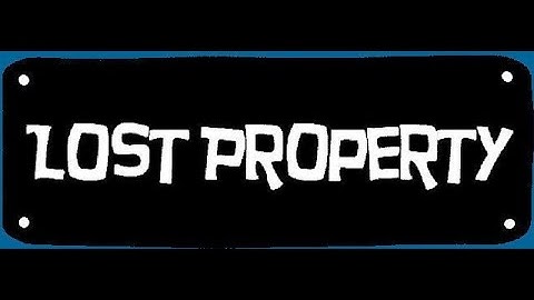 Lost Property -- Pistol