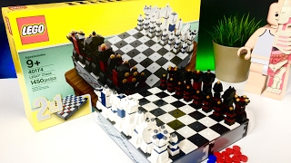 LEGO 40174 CHESS SET | TIMELAPSE / REVIEW