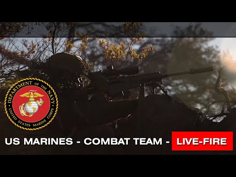 US Marines • Combat Team • Live-Fire