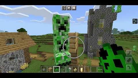 Making a Creeper cannon on Bed rock editon no mod or command block!