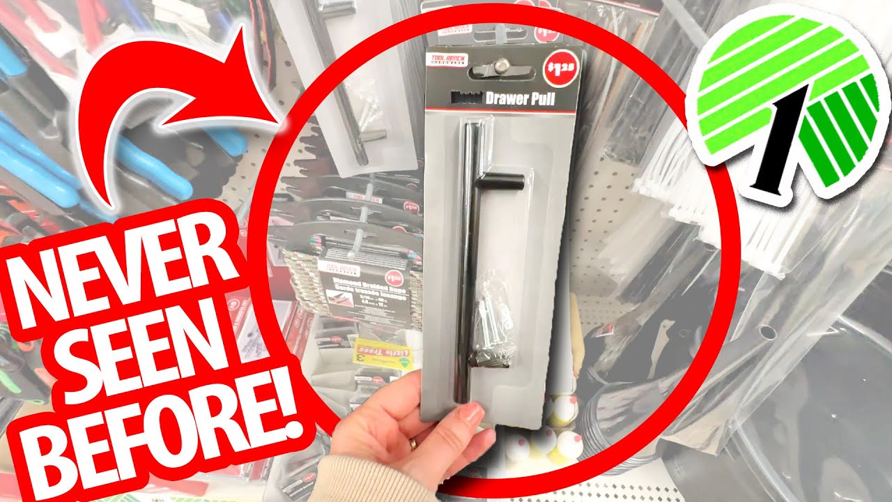 😲Why EVERYONE is grabbing $1 DRAWER PULLS from Dollar Tree!  EASY High-end DIYs!