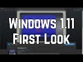 First look at windows 111 first reaction