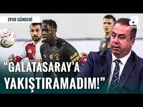 "Galatasaray'ın Hazırlık Maçında İlk Yarıyı 3-0 Geride Kapatmasını Yakıştıramadım!" | Serhan Türk