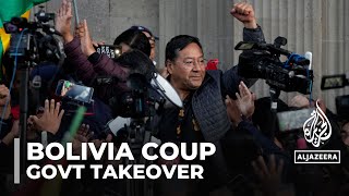 Bolivian president denies being behind the attempted govt takeover