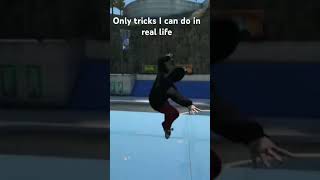 Only tricks I can do #funny #shortvideo #reels #skate
