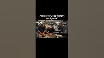 Ai creates “jobs without immigrants” #immigration #ai #funny #trump #job #work