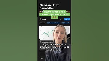 How to Launch a Notion Membership Site (Part 1)